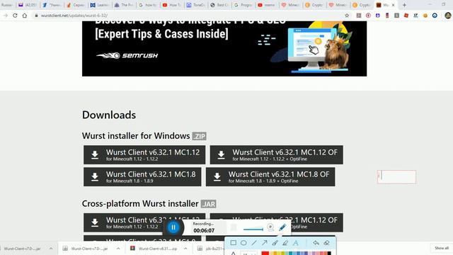 How To Install WURST On TLauncher.