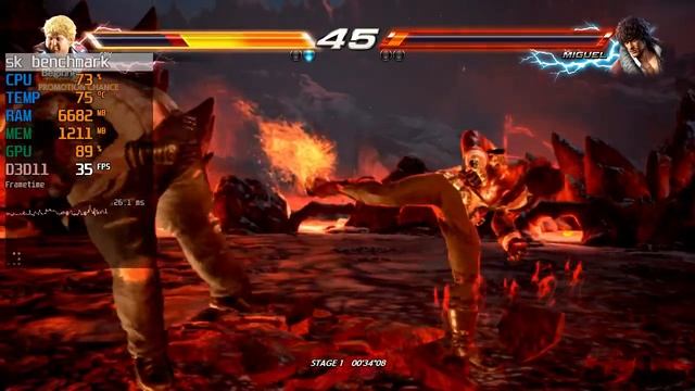 Tekken 7 | Intel UHD | i3-1005G1 | 8GB Ram | Benchmark смотреть онлайн