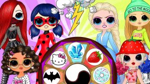 Эльза или Леди Баг: Кто Получит Платье ?  Бумажные Куклы и Сюрпризы