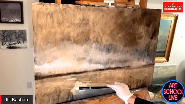 Painting a Marsh from Scratch with Jill Basham смотреть онлайн
