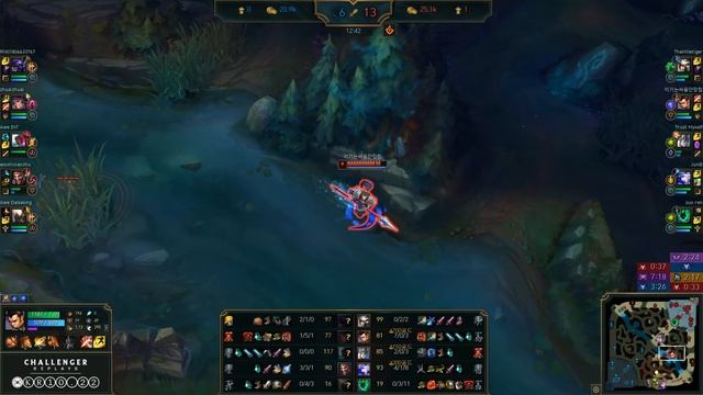 Xin Zhao Jungle vs Lillia - KR Grandmaster Patch 10.22 смотреть онлайн