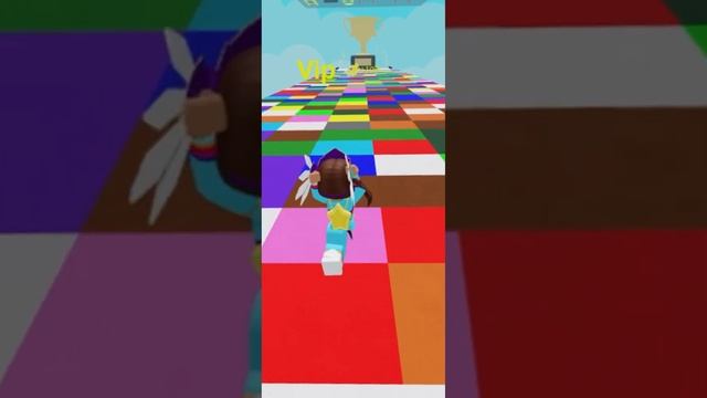 Rich girl plays roblox colour block race..?? смотреть онлайн