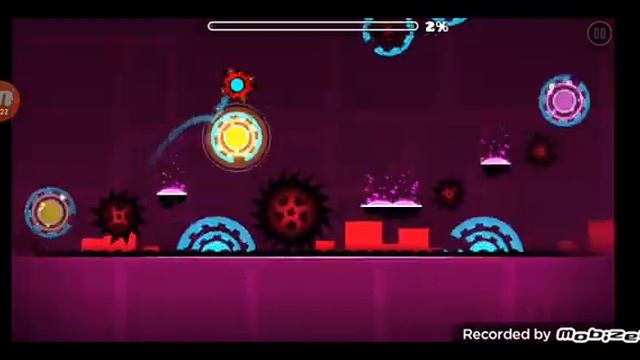 Geometry dash. пытаюсь пройти theory of everything и fingerdash.