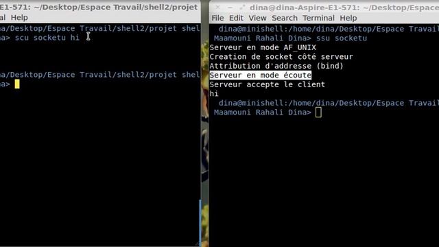 Communication inter-processus / Socket unix смотреть онлайн