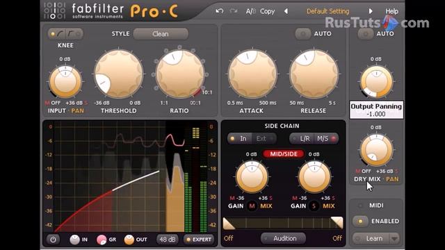 Мастеринг 4. Мастеринг с помощью плагинов FabFilter Pro, ч.2 смотреть онлайн