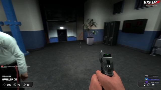 прогулка до бана GMOD SCP RP