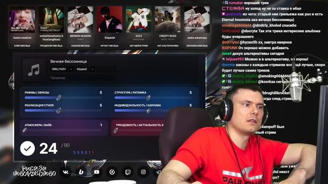Myqeed, GRILLYAZH - Вечная бессонница | Реакция и разбор