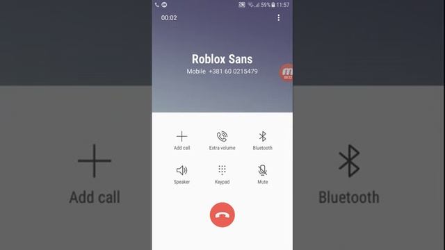 Calling roblox sans (MEME) (Voice reveal) смотреть онлайн