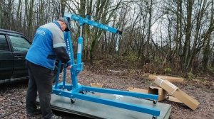 Гидравлический гаражный кран Trommelberg C10601B.