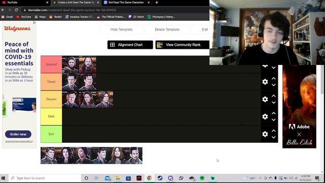 EVIL DEAD THE GAME SURVIVOR TIER LIST! смотреть онлайн