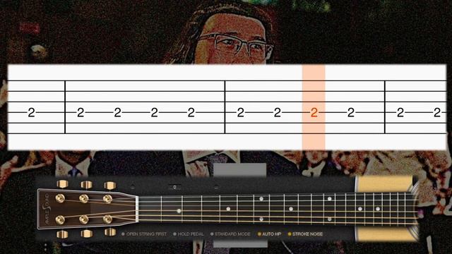 Rush E - EASY Guitar tutorial (TAB) смотреть онлайн