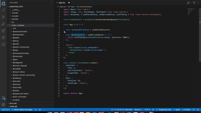 Animate numbers using react native reanimated l simple text animation l number animation l Urdu смотреть онлайн