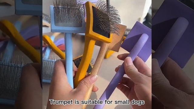 Wooden Pet Wire Grooming Brush смотреть онлайн