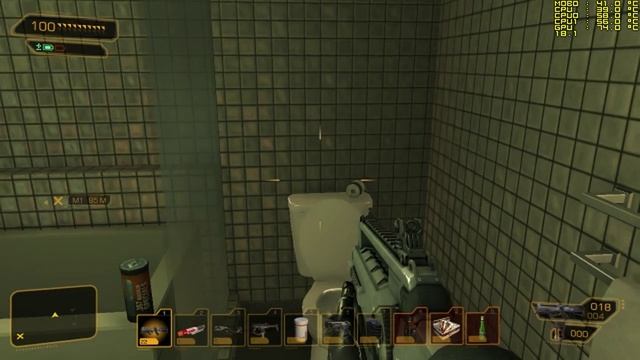 Deus Ex:Human Revolution (geforce 8600 GT) смотреть онлайн