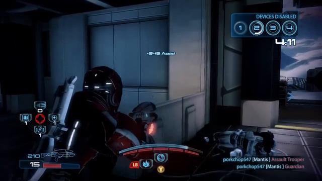 Mass Effect 3 Xbox 360 Multiplayer Gameplay HD 720p смотреть онлайн