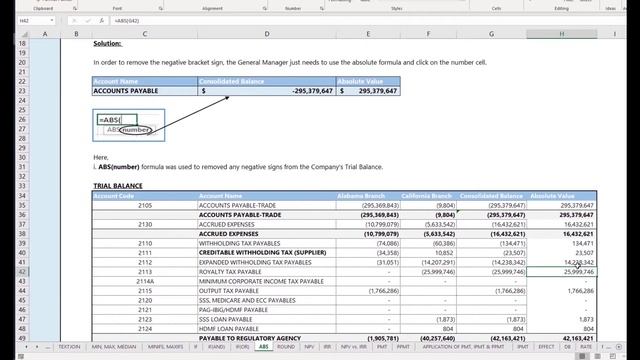 Absolute Formula in Excel смотреть онлайн