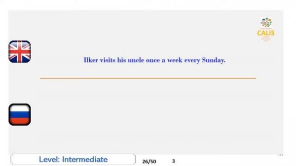 3. Russian Intermediate Level Speaking Lesson Practice Learning