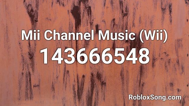Mii Channel Music (Wii) Roblox ID - Roblox Music Code смотреть онлайн