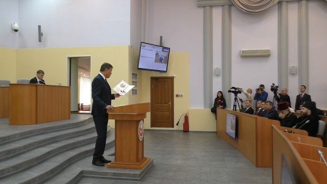 Инаугурация главы республики Хакасия, Коновалова Валентина Олеговича. смотреть онлайн