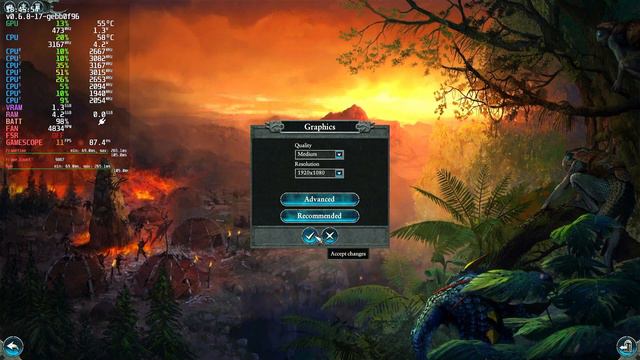 Overclocked Steam Deck Benchmarked with Total War Warhammer II смотреть онлайн
