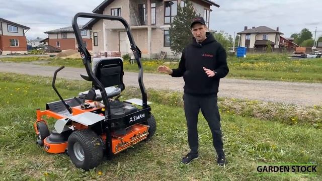 ТРАКТОР ДЛЯ ГЕКТАРОВ! Ожидание и реальность. Садовый райдер ZimAni XT5 127 Pro смотреть онлайн