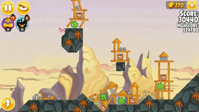 Angry Birds Seasons - South Hamerica - Level 1-14 - 125,980 - World Record! смотреть онлайн