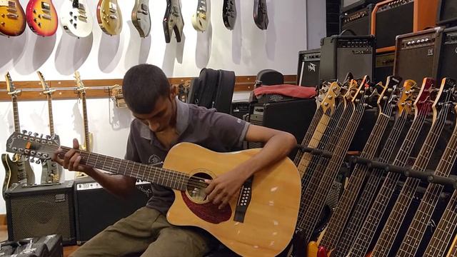 Fender CD140SCE-12 Strings Electric Acoustic Guitar @lahiruguitarshop9064 смотреть онлайн