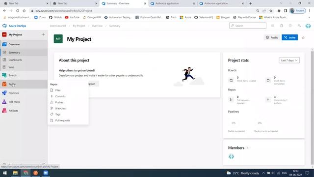 POSTMAN - Import Collections and APIs to Postman from Azure Devops смотреть онлайн
