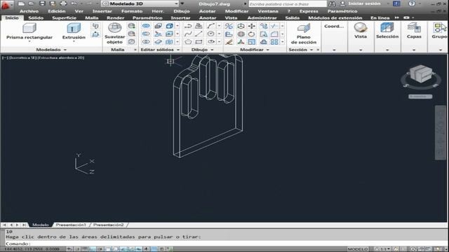32 como hacer una nueva figura mecanica 3D en autocad смотреть онлайн