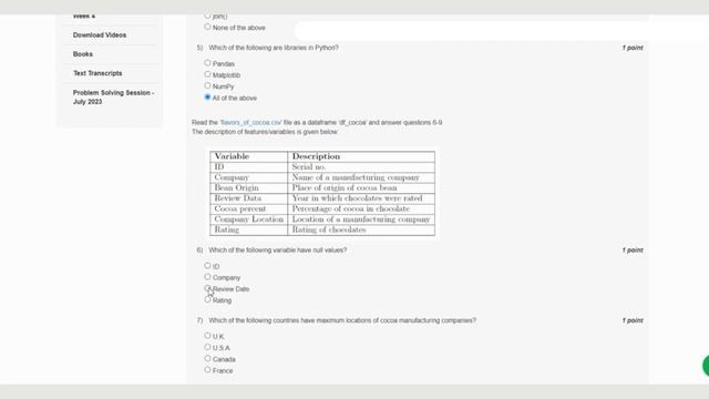 Python For Data Science Week 3 || NPTEL Answers || My Swayam || July 2023 смотреть онлайн