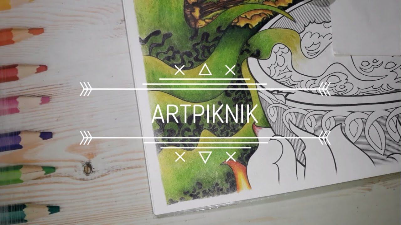 БЫСТРОКРАС или как я крашу языки пламени | Немного поболтаем | Speedcoloring And Talk