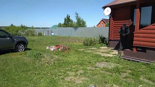 Солнечный субботний денек у нас на даче!!! смотреть онлайн