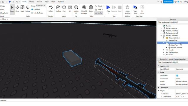 how to make a rocket launcher ROBLOX смотреть онлайн