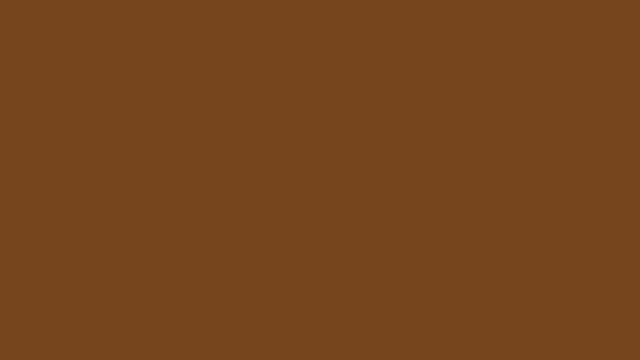 Clay brown color #734222 HD Глиняный коричневый цвет смотреть онлайн