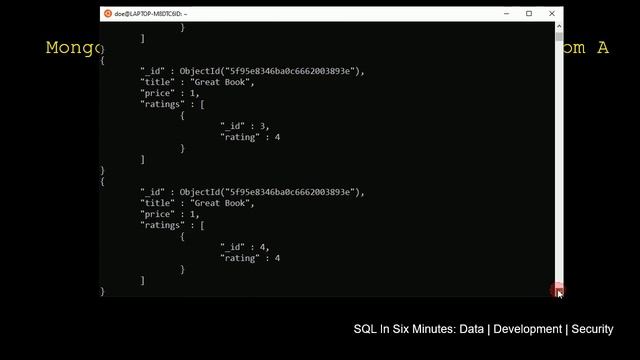 MongoDB: Get Specific Subdocument Values From A Document смотреть онлайн