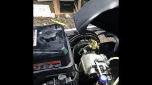 Мототалкач Ураган Тайга 2000. Устраняем течь из реверс редуктора.