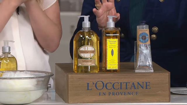 L'Occitane Super-size Shower Gel & Hand Cream Trio on QVC смотреть онлайн