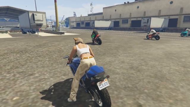 ПОТНЫЙ МОТО-ПАРКУР ► GTA 5 ONLINE (Мини игры,Угар) смотреть онлайн