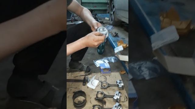 Кап ремонт двигателя приоры часть 1 смотреть онлайн