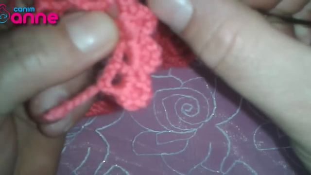 Tığ İşi Gül Yapımı - Tığ işi gül motifleri yapımı anlatımlı , Canım Anne @Canım Anne