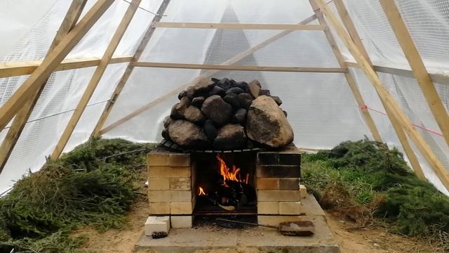 Быстровозводимая сакская баня смотреть онлайн