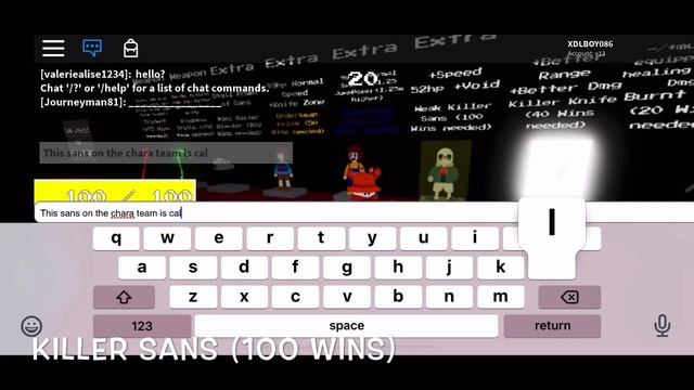 Roblox (Undertale Last Corridor All weapons and extras) смотреть онлайн