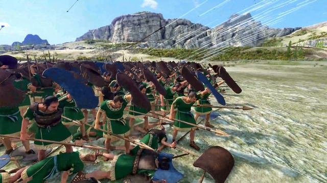 4500 ARCHERS vs 28000 MOB - Total War TROY смотреть онлайн