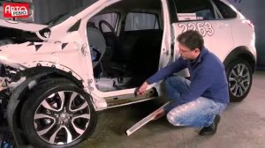 Краш тест Лада Х Рей Кросс от Авторевю