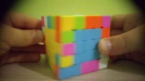 Как собрать кубик Рубика 5 на 5. часть3
