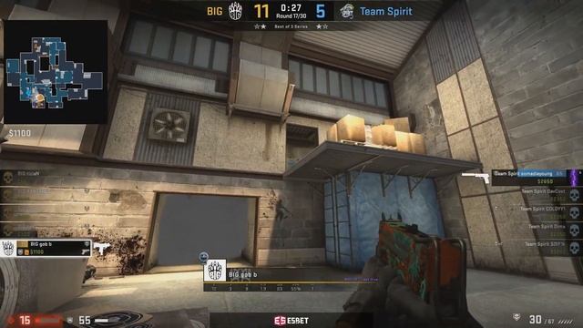 BIG vs Spirit - Map 3 @Cache | CSGO Highlights | WePlay! Lock and Load 2019 смотреть онлайн