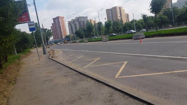 Замена блоков бордюр Рублевское шоссе 14 Москва смотреть онлайн