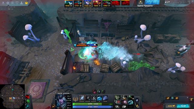 World of Dota - Drow ranger | Интеллект | - Издеваюсь на ласт арене :D смотреть онлайн