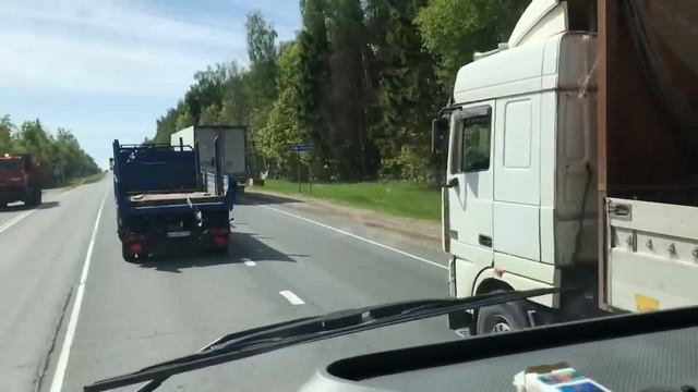 Новый КАМАЗ NEO удивил , еду в Питер )КАЛЯН86