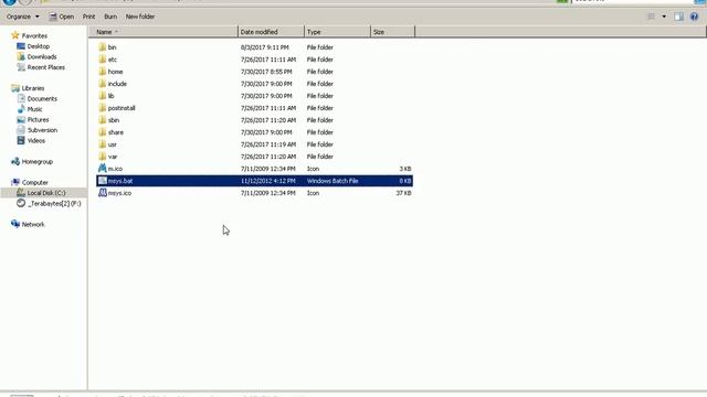 PART0.2017-08-03 -- Launch MSYS 1.0 That is Included With MinGW смотреть онлайн